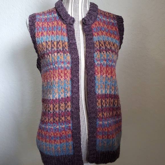 PLYMOUTH KNIT VEST SIZE M EUC - Picture 1 of 8